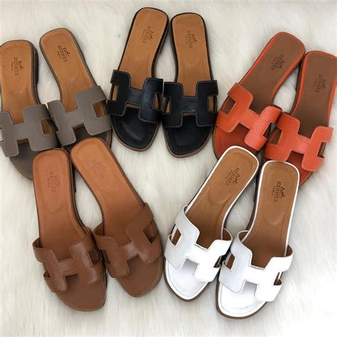 hermes slippers for ladies|authentic Hermes sandals.